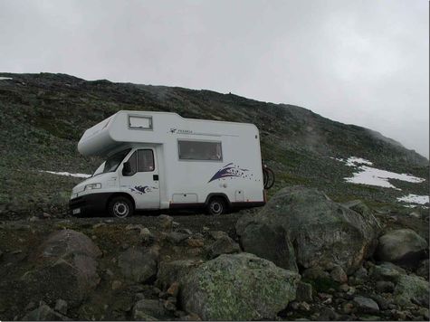 Womo im Fjell