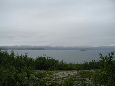 Str. 98 zwischen Ifjord und Borselv