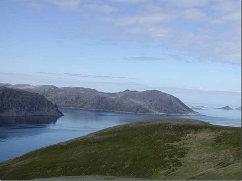 Blick Richtung Nordkap