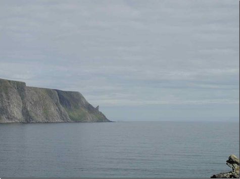 der Nordkap-Felsen