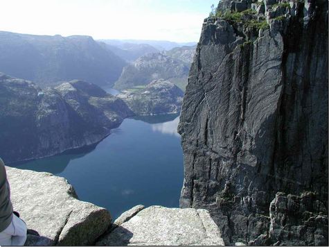 Prekestolen - die westliche Kante