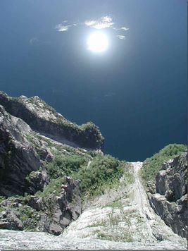 der Blick in die Tiefe